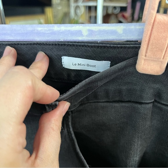 Frame Le Mini Boot High Rise Bootcut Jeans in Billups 34 - Picture 5 of 11